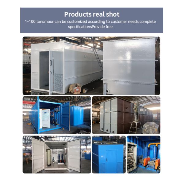 Abattoir Slaughter Portable Industrial Wastewater Treatment Equipment