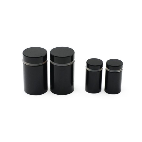 Fully Threaded High Precision Stainless Steel Glass Clip Spacer Screw Sign Standoff Mirror Gold Black with Flat Washer