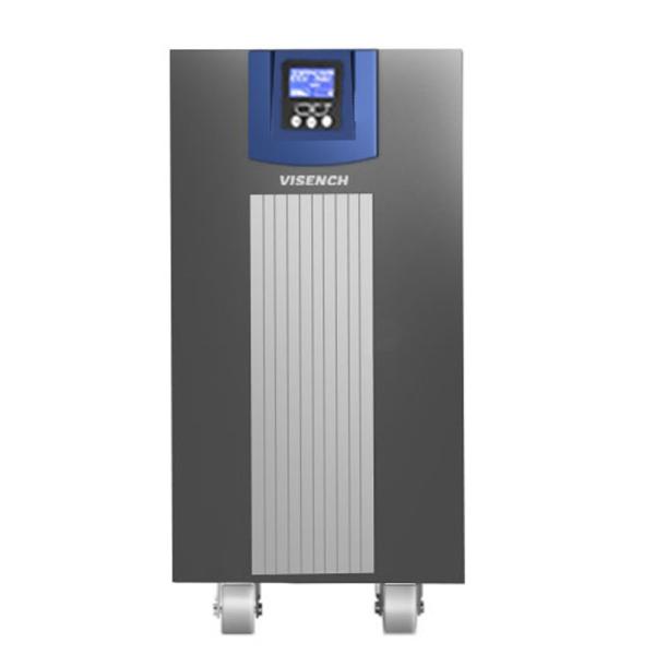 Visench Top Quality Zero Transformation Ups Systems Pure Sine Wave Output Ups 1 Single Phase 6Kva Online Ups