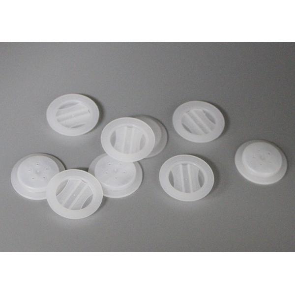 White One Direction / One Way Degassing Valve With Coffee Filter Release Air