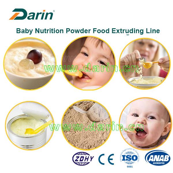 Linha de produção saudável parafuso dos alimentos para animais de estimação do pó da nutrição do gêmeo do papa de aveia do café da manhã