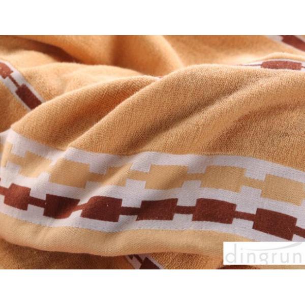 Jacquard Style Microcotton Bath Towels Natural Anti Bacterial 400 Gsm