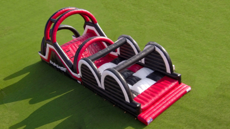 Inflatable Obstacle Course Hot Barrier Land Games From China Factory Inflatable Castle