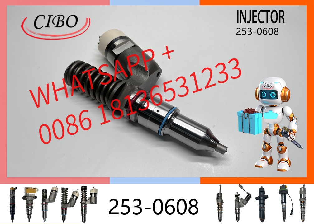original 253-0608 239-4908 249-0705 Common Rail Injector for C13 C11 E345C E349D Diesel Engine Replacement new injector original new injector