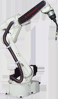Kawasaki BA006N Robot Payload 6kg Reach 1445mm 6 Axis Articulated Robot