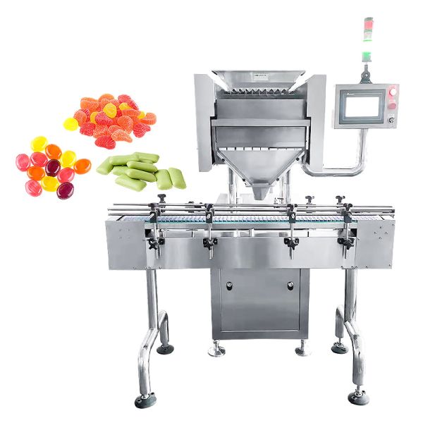 Automatic Tablet Counting Machine with 15,000 Tablets Per Minute, >99.98% Accuracy Rate and 10~500ml Bottle Compatibility