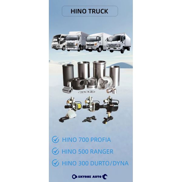 HINO Engine parts Engine Piston 13216-E0291 13216-E0290 For HINO 300 N04C New Model OEM 13216-E0291