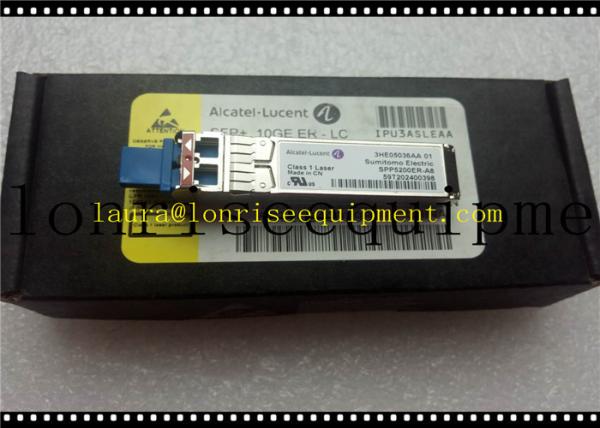 Module optique SFP+ 10GE ER-LC 1550 nanomètre 40km d'émetteur-récepteur d'Ethernet d'Alcatel 3HE05036AA