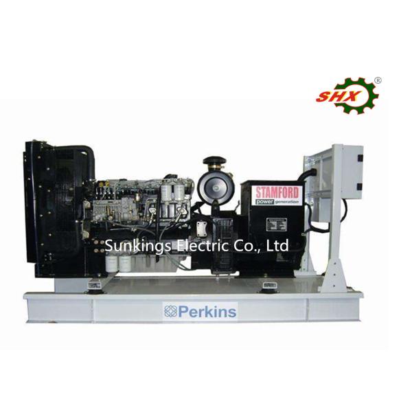 220V/380V Rated Voltage AC Three Phase Diesel Genset Perkins Closed Cycle Water Cooling