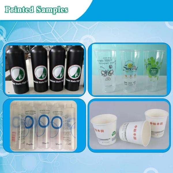 Servo Motor 4 Color Plastic Bottle Screen Printing Machine 800P/H