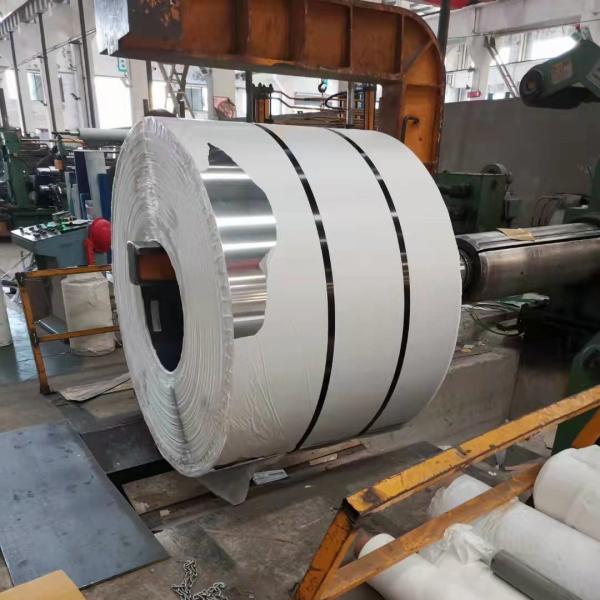 Aisi 441 En1.4509 Нержавеющая сталь катушка катушка Дина X2crnimo8 1,5 мм Толщина 50 мм Ширина