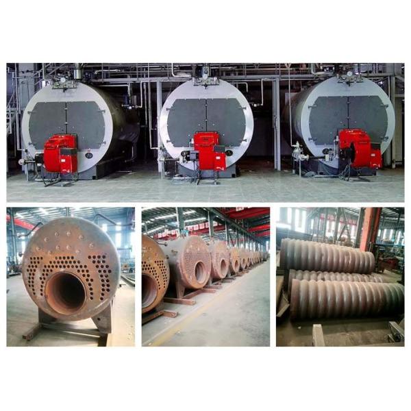 Боилер пара низкого давления 6000 Kg горизонтальный увольнятьый газом для винзавода