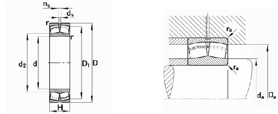 Heavy Load 240/750-B-MB Spherical Roller Bearing 750*1090*335mm Big Size China Manufacturer