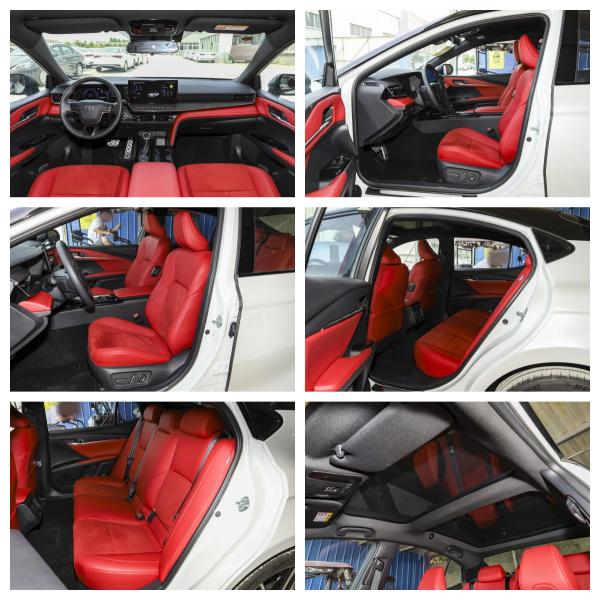 2024 Toyota Camry 2.0L E-CVT Doble Motor Híbrido de tamaño mediano Limousina de gasolina con frente 4 trasero 2 radar y 2500-3000 mm de distancia entre ejes