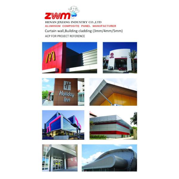 Antistatic Anti Bacterial 1.5mm Wooden Aluminum Composite Panel