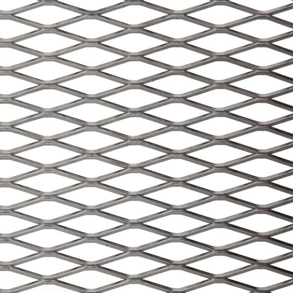 Folha de alumínio expandida 0.5mm industrial da construção de resistência de corrosão
