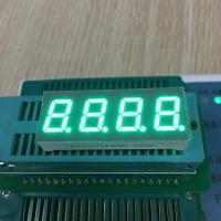 Affichage à LED Pur de segment du vert 7 intensité lumineuse élevée de chiffre de 0,4 pouces 4