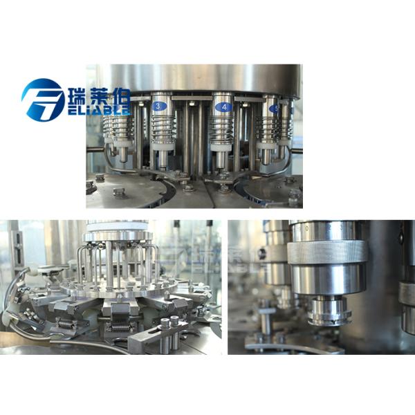 Fully Automatic Water Bottle Filling Machine SUS304 Food Stage Material