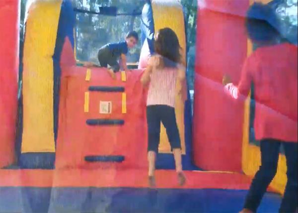 Commercial Inflatable Bounce House Combo / Bounce House Wet Or Dry Combo