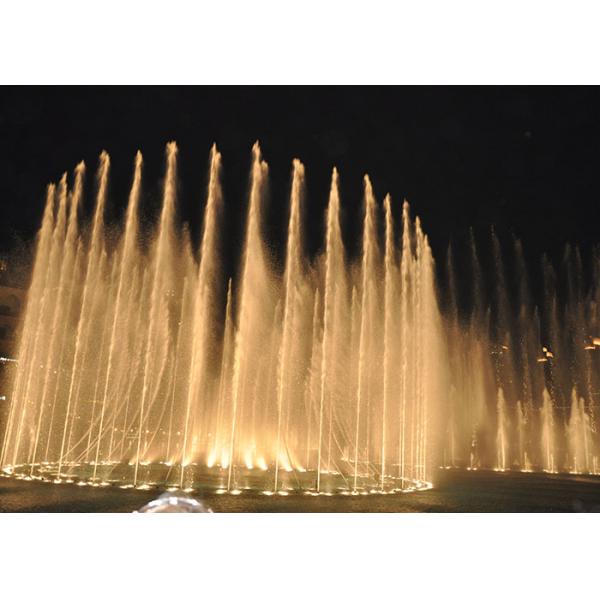 Commercial Stainless Steel 316 Music Dancing Fountain For Natural Sea Surface