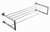 51548 towel shelf shelf bathroom accessory brass chrome finish tumbler holder towel bar paper holder soap dish