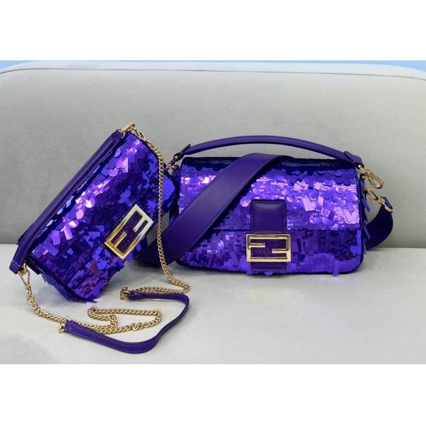 Bead Piece Decoration Bling Bag Unque Shine Cross-Body Bag Baguette Bag