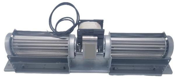 58W Cross Flow Blower Fan Dual Squirrel Cage Blower 45mm dia  impeller