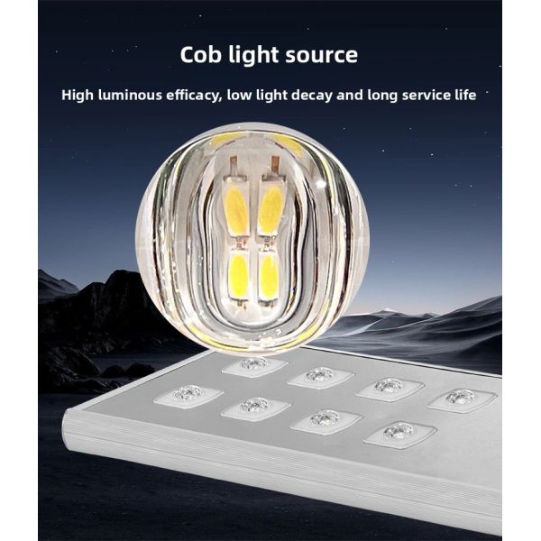 Solar Street Lights Providing Ultra Bright High Power LED Lighting and Easy Manual Control for Various Illumination Needs