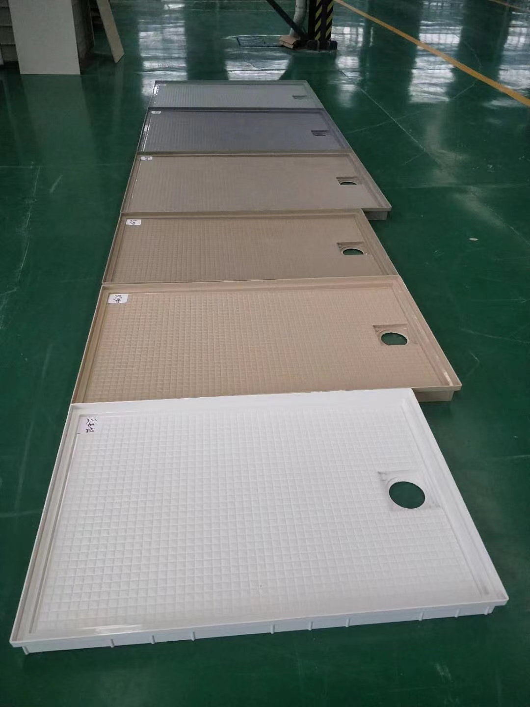 Waterproof SMC Shower Base Anti Slip Prefabricated Shower Base Modular