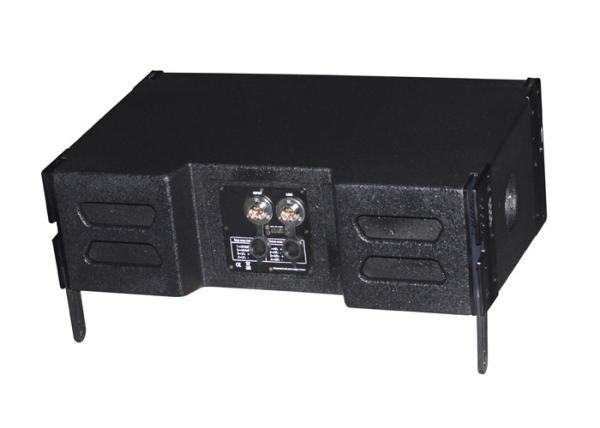 350W 8ohm Black Live Sound Speakers For Indoors , 2 Neutrik NL4MP
