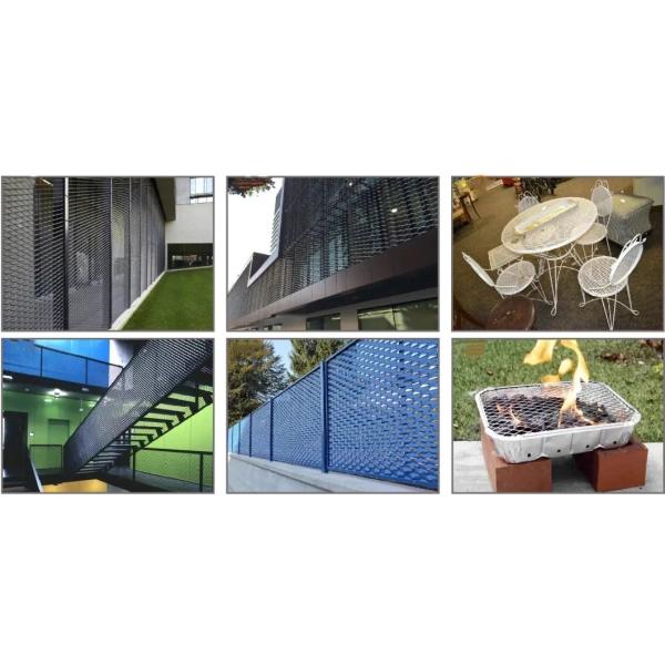 Sale Diamond Hole Shape Expanded Metal Mesh Fence Easily Assembled with SWD 2.5-100mm