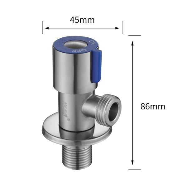 Connection Function Modern SUS.304 Water Sink Bathroom Toilet Kitchen Wash Basin Sink Faucet Angle Valve