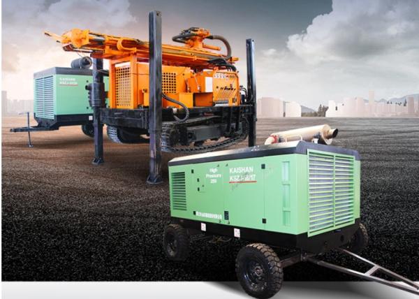 Crawler Pneumatic Borewell Drilling Dth Machine 50 Meters Depth