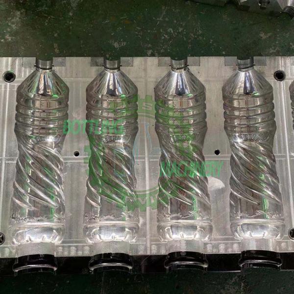 6000BPH With Air Compressor 6 Cacity 350ml 0-2L Bottle Blow Molding Machine