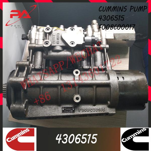 Para a bomba 4306515 F00BC00017 da injeção do motor diesel de Cummins QSK 50/60