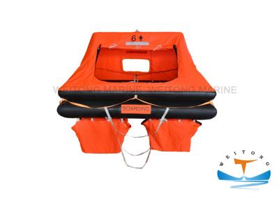 Water - Proof Cloth Yacht Life Raft , Safety Raft Boat For Vessels Sailing