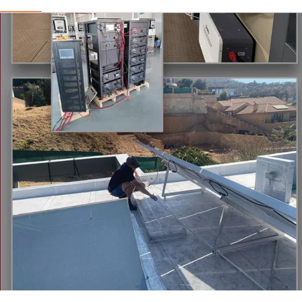 10Kw Energy Storage Lithium Iron Phosphate Power Station 48V 200AH