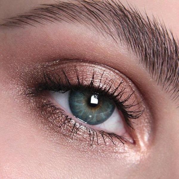 KSSEYE Girl Grey Colour Eye Contact Lens High Moisture Content For Cosmetic