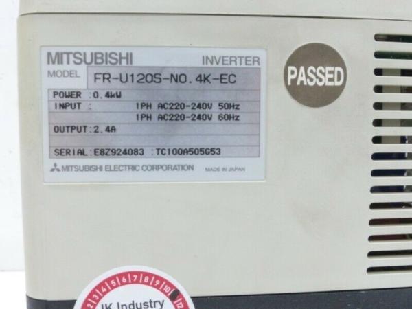 FREQUÊNCIA VARIÁVEL .1 HP da MOVIMENTAÇÃO do INVERSOR de Mitsubishi FR-Z024-0.1K-UL .1 quilowatt 3 ORIGINAL da FASE FR-Z SERIES.NEW.