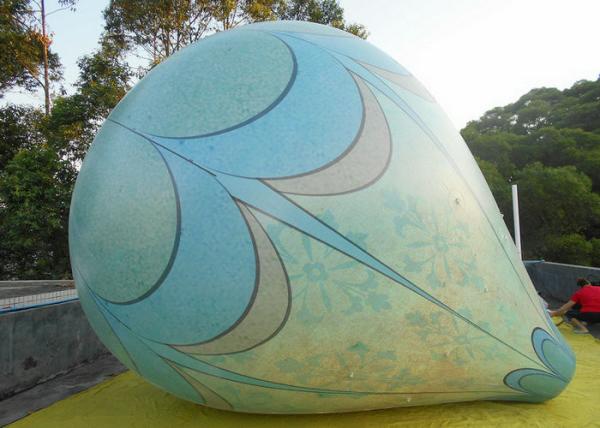 Customized Size Blow Up Advertising Signs , Wedding Inflatable Hot Air Balloon