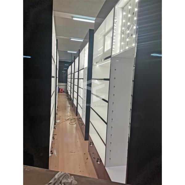 полки дисплея MDF Skincare 20mm для косметической упаковки хлопка магазина EPE