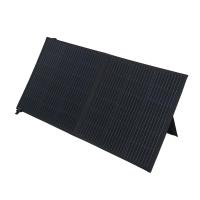 Solar Cell Monocrystalline Cell Blue Portable 100W Solar Blanket with Bracket for Camping