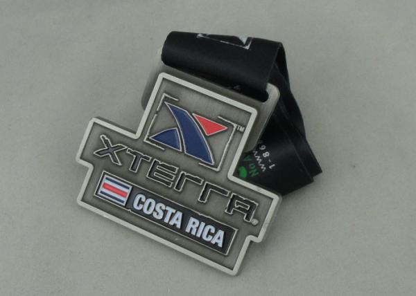 Personalized Die Casting 78mm Diameter Costa Rica Medal