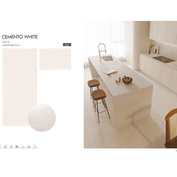 Low Water Absorption Marble Look Porcelain Tile with 1600x3200mm Size Luxurious Marble Design