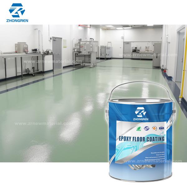 OEM Multi Color Sand Epoxy Floor Coating With Clear Epoxy Resin Industrial Paint