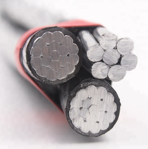 Aerial Bundled Cable Power Aluminum Conductor XLPE Insulated 0.6kv / 1kv