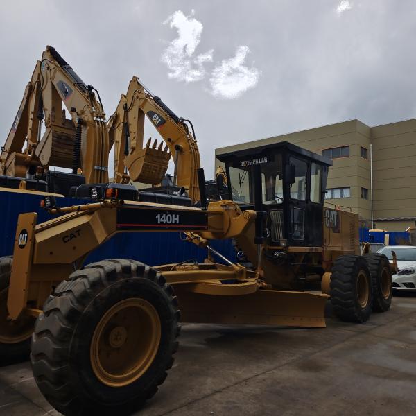 Used 12H Graders Caterpillar 140h Motor Grader with Performance and 1200 Working Hours