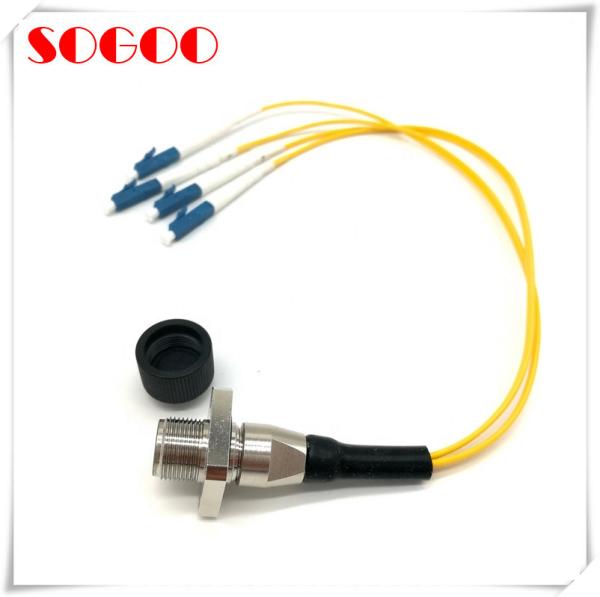 Cabo de fibra óptica fêmea com soquete de conector ODC, cabo de fibra óptica interno com comprimento personalizado