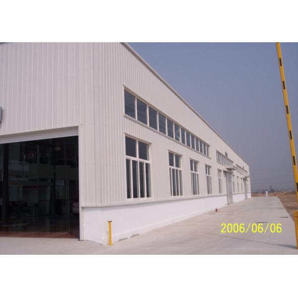 Стальной обрамляя выставочный зал здания выставочного зала автомобиля с стеклянным занавесом