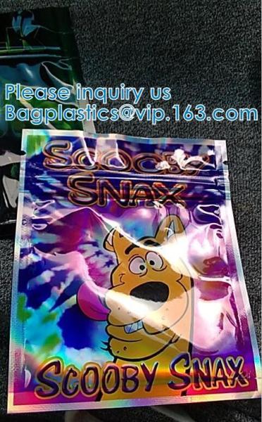 Resealable Zip lockk Pouch, Mylar Bags, Resealable Smell Proof Bags, Aluminum Foil Pouch Bag
